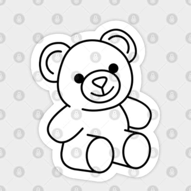 Teddy bear decal online